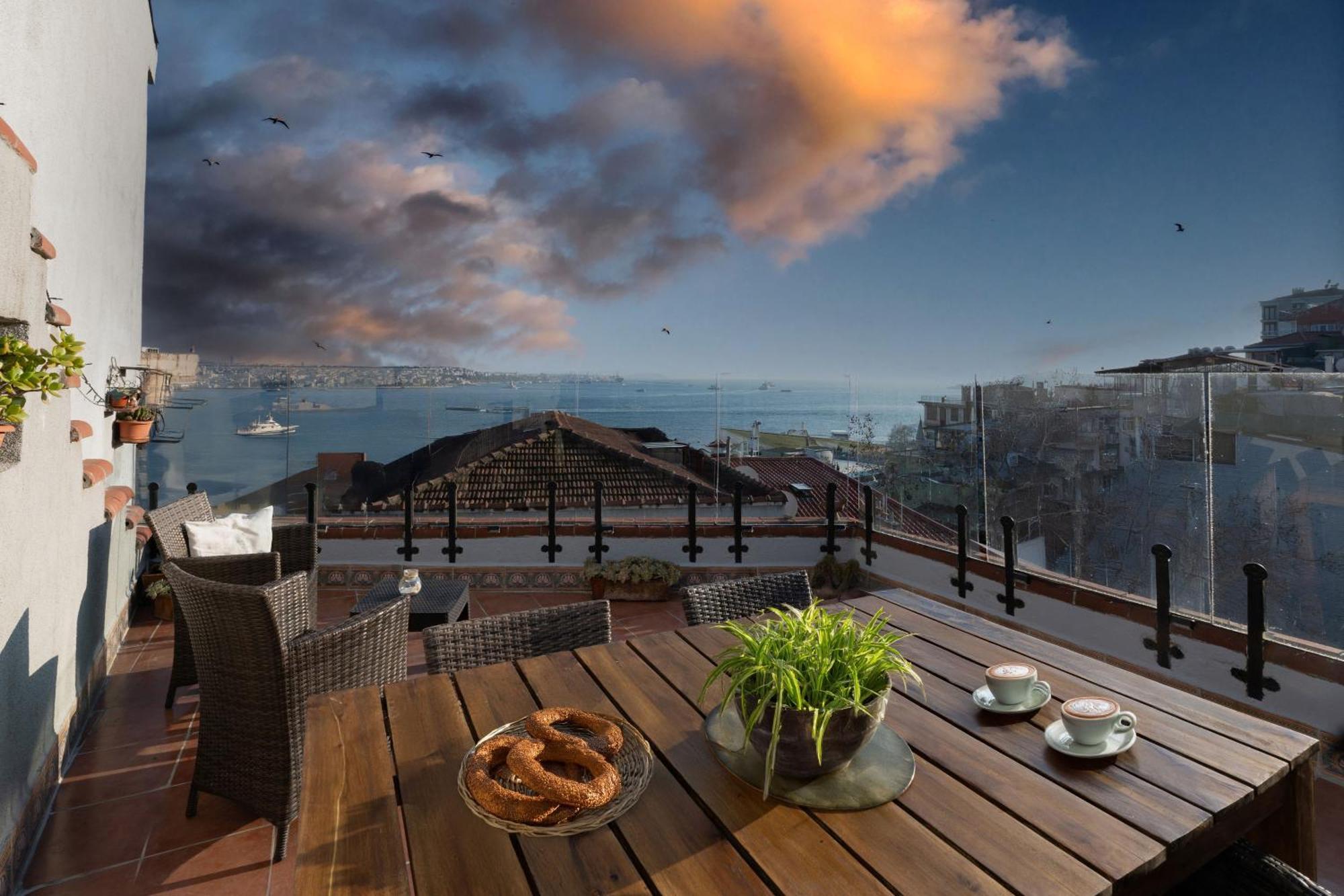 Daire Bosphorus View-airport Shutle-high Speed Wifi-private Parking